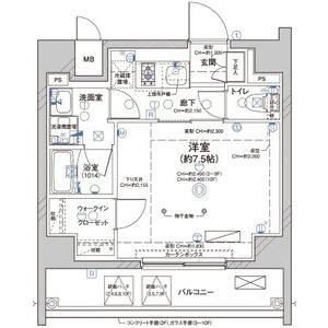 ディアレイシャス大須赤門通本町の間取り