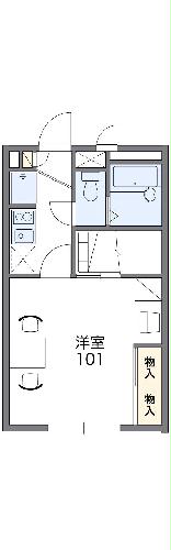 レオパレス花風の間取り