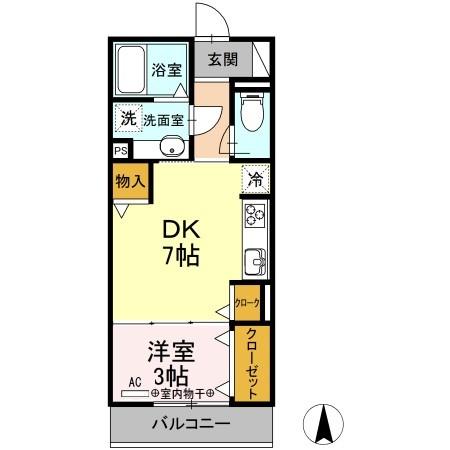 パーチェGINANIIIの間取り