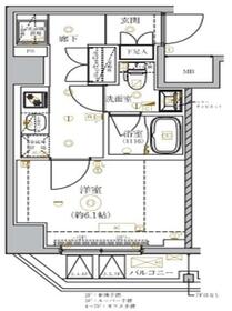 ベルシード門前仲町IIの間取り