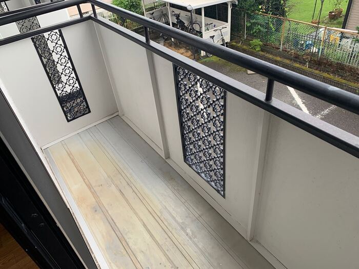 12/21 バルコニー