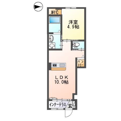 メゾン ウィステリアの間取り