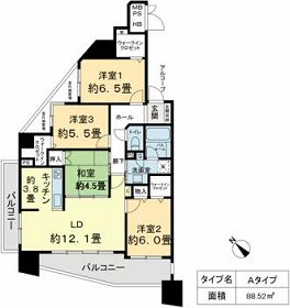 ベレーサ鶴舞公園の間取り