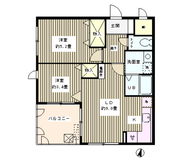 目白台ガーデンの間取り