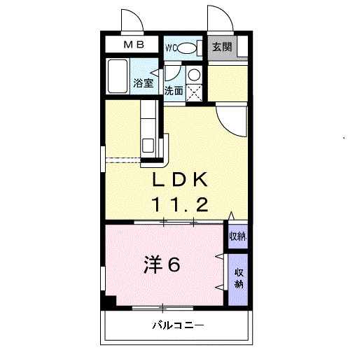 アウロ-ラの間取り