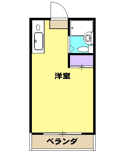 狭山グリーンハイツ・303号室の間取り