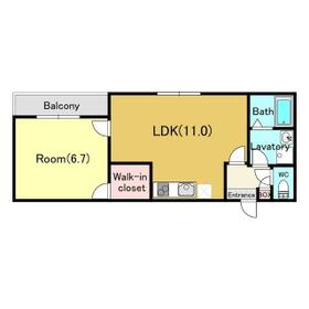 ジーメゾン千葉イーストの間取り