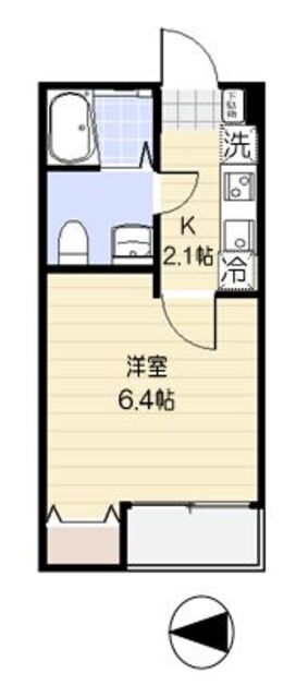 エクセラン柴又の間取り