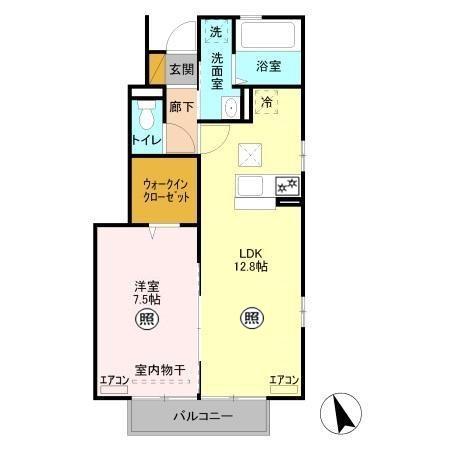 アリビオの間取り