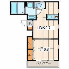 bon Largeur(ボンラルジュール)の間取り