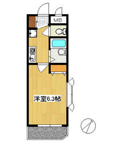 第3白凰ビルの間取り