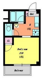 チェリーミズノエの間取り