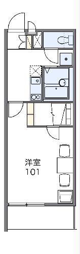 レオパレスロワジールの間取り