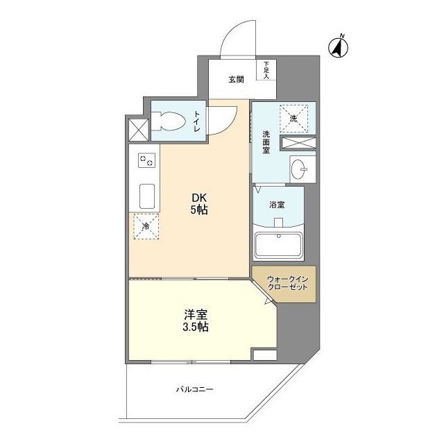 イルリッシュ西中島(ILE RICHE NISHINAKAJの間取り