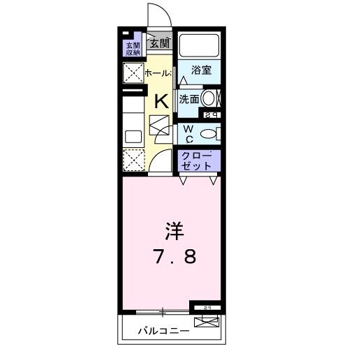 サンセール寝屋川の間取り