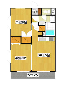 レジデンス三和の間取り