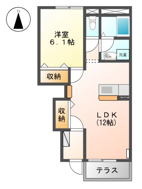 Ｆａｎｔａｓｍｉｃの間取り