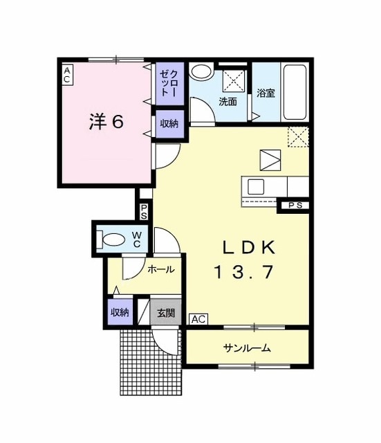 ベルフィオーレの間取り