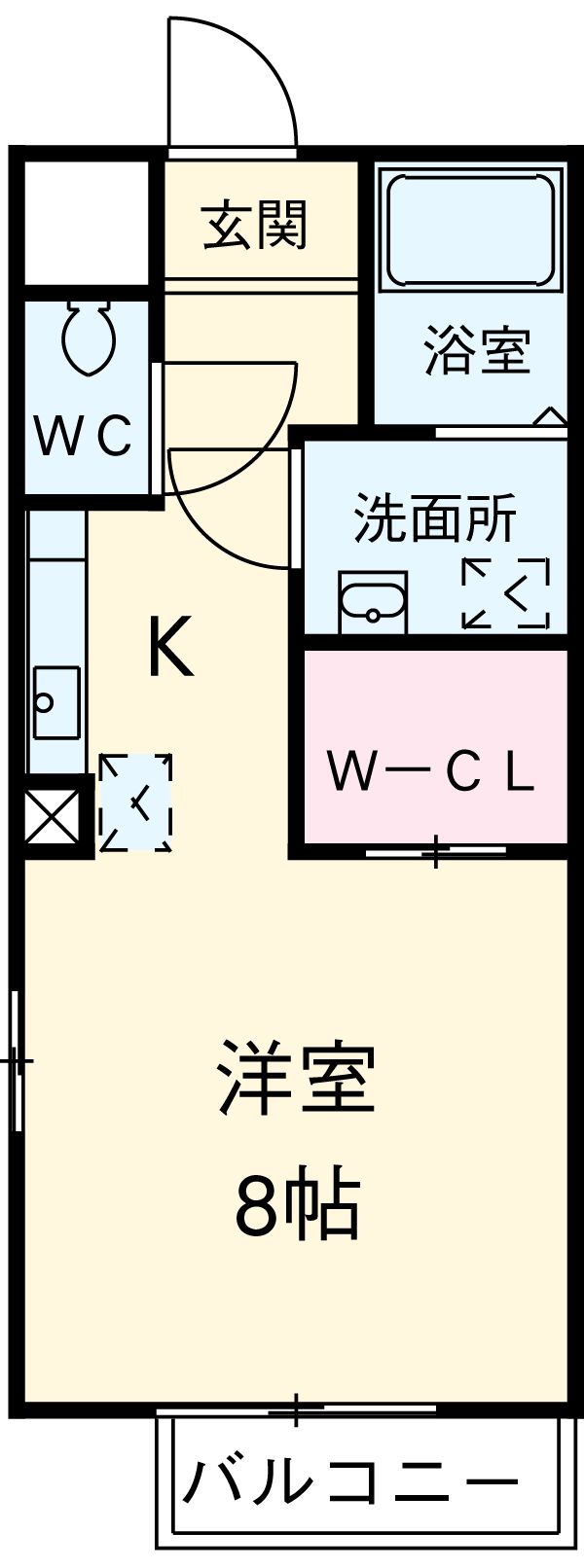コンフォートの間取り