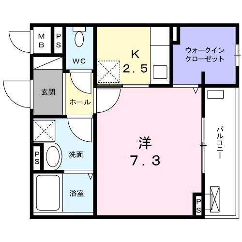 ラ フォレスタ ソレの間取り