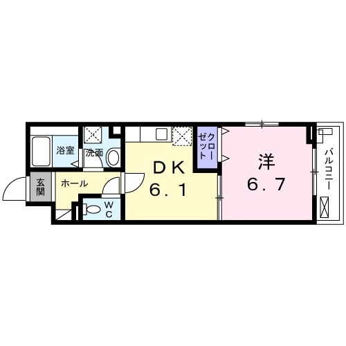 ラ フォレスタ ソレの間取り