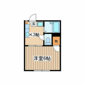 アムール玉川学園Ｂの間取り