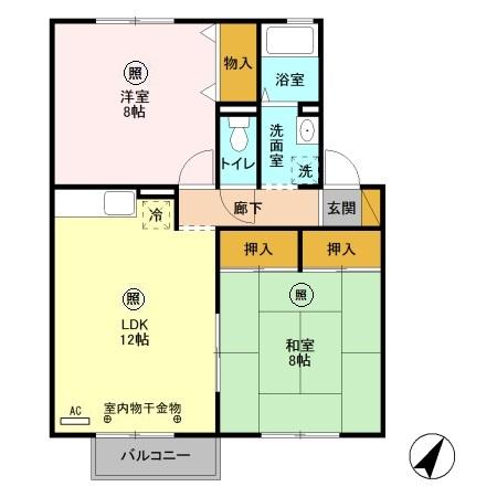 アーバンライフⅡの間取り