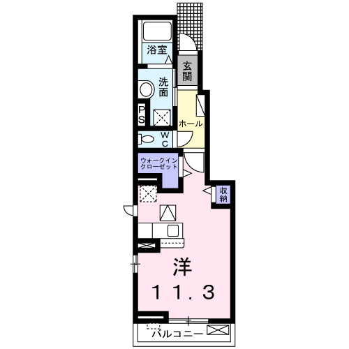 カミゼンの間取り