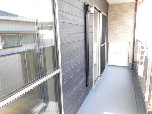 12/24 バルコニー