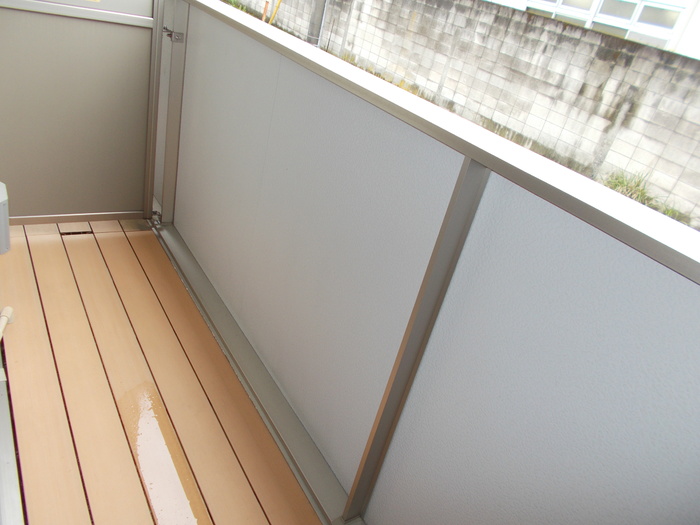 12/17 バルコニー