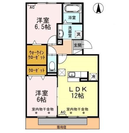 リュミエール・ソレールの間取り