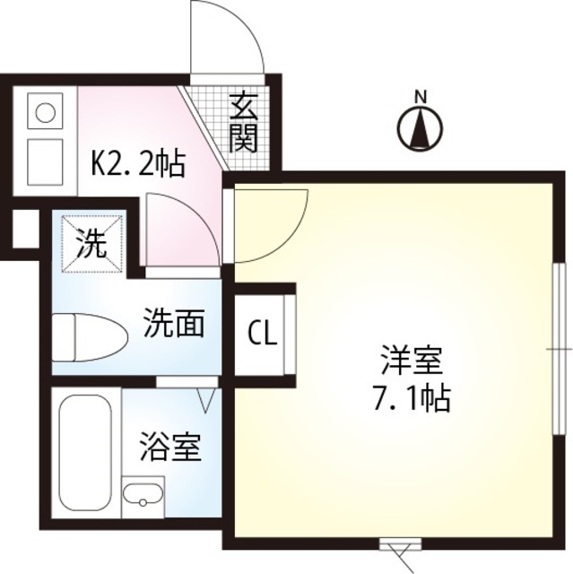 MADINAMAISON浅田の間取り