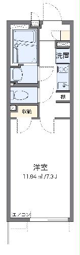 クレイノSOLUTIONSⅥの間取り