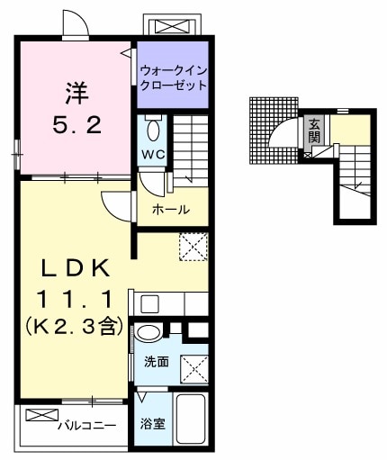パルメゾン ロータスの間取り