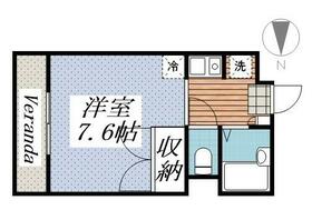 ウインドａｓａｍｉ・0206号室の間取り