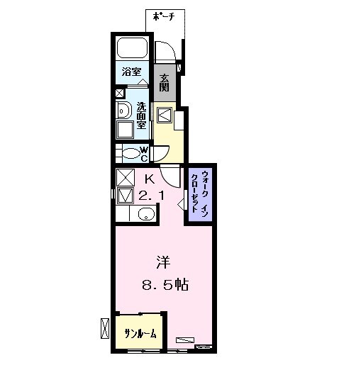 ジュネスの間取り