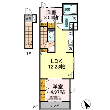 2/14 間取