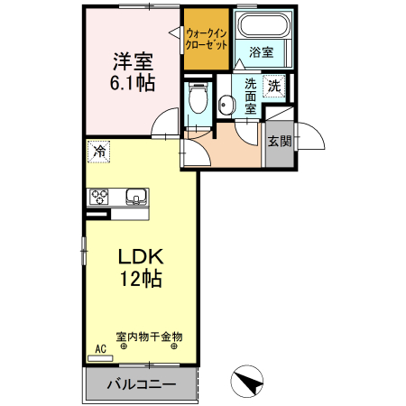 センブラーダ・モンタナの間取り