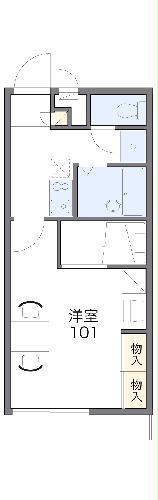 レオパレス白川の間取り