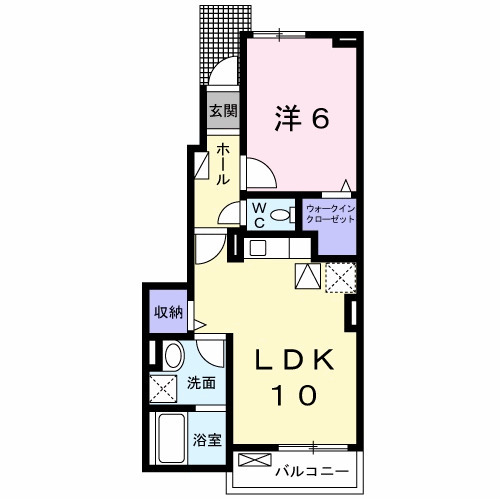アイクルールの間取り