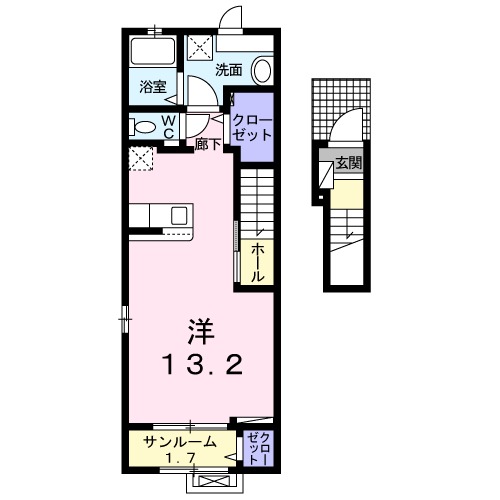 モンブランの間取り