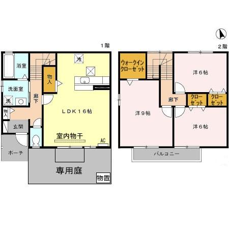 リビングタウン中野IIの間取り