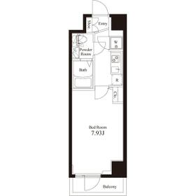 アペルト西新宿の間取り