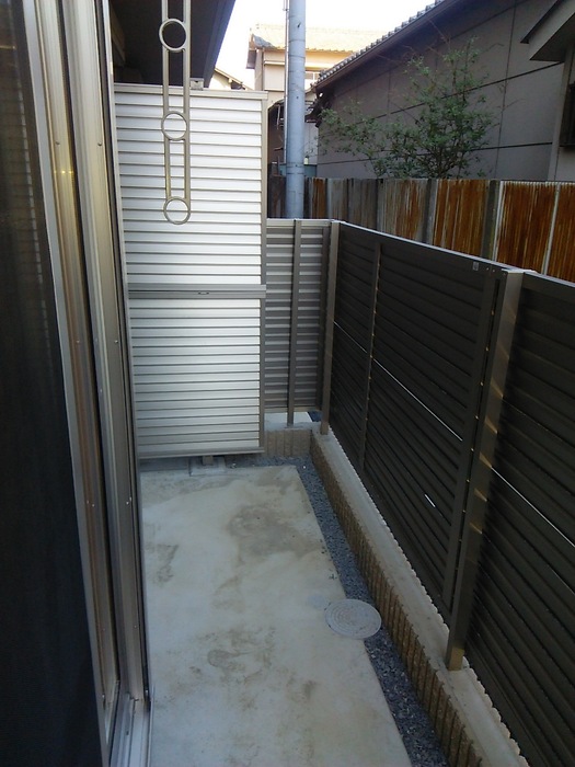 12/26 バルコニー