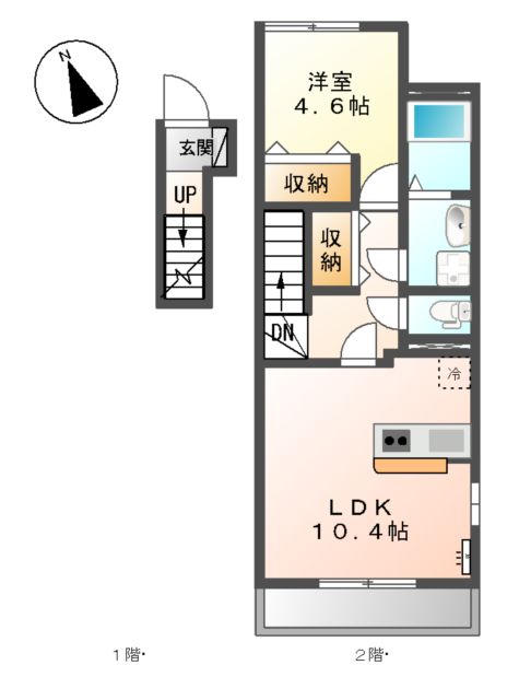ルミエールの間取り