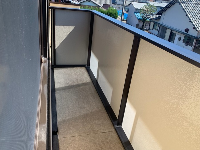 12/28 バルコニー