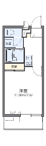 レオネクストルフェリの間取り