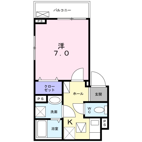 グランデパール 北小岩の間取り