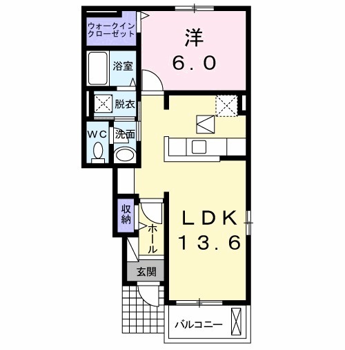 プチメゾンロココの間取り