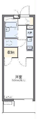 レオパレスエクセルケンFourの間取り